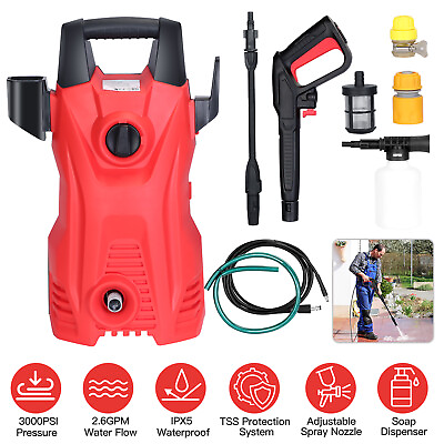 3000PSI Electric High Pressure Washer Machine 2.6 GPM 1400W Patio Powerful Tool #ad #ad $98.89