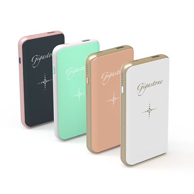 Gigastone 5000mAh Power Bank USB A Wireless Dual Output Portable Charger $16.99