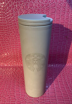 #ad Starbucks Plastic Matte Teal Hot Tumbler 16 oz $15.99