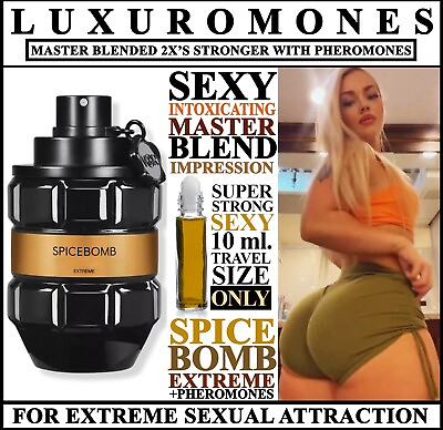 #ad SpiceBomb Extreme Made Stronger With Pheromones For Super Hot Sexual Attraction $17.98