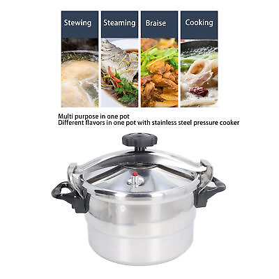 #ad #ad Stovetop Pressure Cooker Thickened Stainless Steel Explosion Proof Fast $142.85
