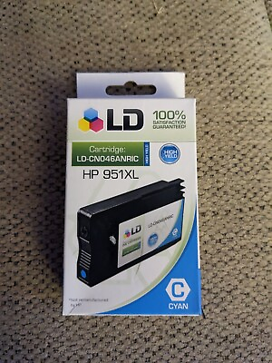 #ad #ad Replacement 951 XL Ink Cartridge CYAN BLUE HP Officejet Pro 8100 8600 plus $7.29