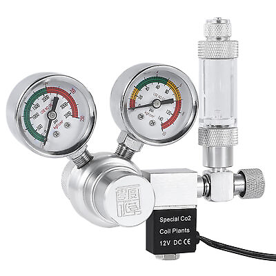#ad CO2 Pressure Dispenser Regulator for Aquarium Regulator R6G0 $44.17