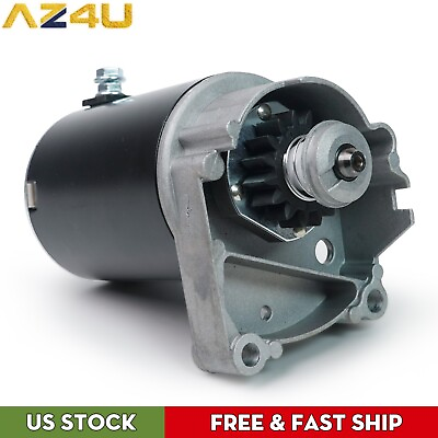 #ad #ad Starter motor For Briggs amp; Stratton 400707 42A707 42B707 42E707 42E777 Engine $54.86