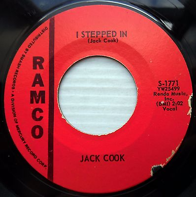 #ad #ad JACK COOK rocker 45 I STEPPED IN THE LOVE YOU SAVE strong vg RAMCO label m659 $16.00