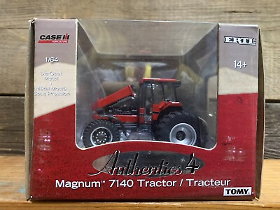 #ad Tomy ERTL Authentics 4 Case IH Magnum 7140 Tractor 1:64 Diecast NIB $40.99
