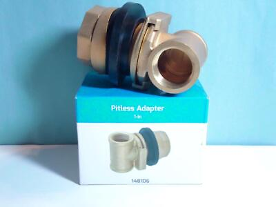 #ad NEW STAR WATER SOURCE PITLESS ADAPTER BRASS 1quot; 148106 $69.99