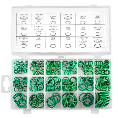 #ad 270PC High Pressure O Ring Set HNBR A C Assortment Oil Proof Plumbing Air Gas GBP 6.89