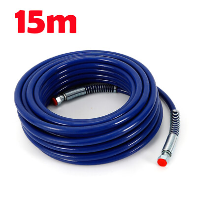 15M 1 4quot; High pressure Tube Airless Paint Spray Hose Pipe For Airless Sprayer EU $29.01