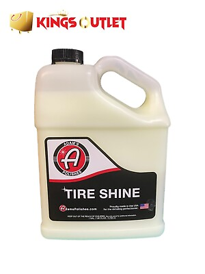 #ad Adam#x27;s Polishes Tire Shine Gallon Spray Tire Dressing W SiO2 1 Gallon $52.99