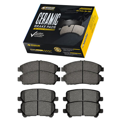 #ad Front Rear Ceramic Brake Pads for Audi A3 Quattro Volkswagen Beetle Golf Jetta $31.17