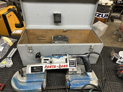 #ad Porter Cable Porta Band 728 Extra Heavy Duty Portable Band Saw w Case EXCELLENT $89.99