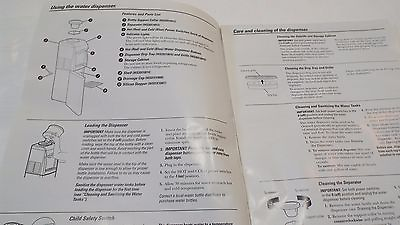 #ad Owner#x27;s Manual and installation user#x27;s guide for GE hot amp; cold water dispenser $5.99