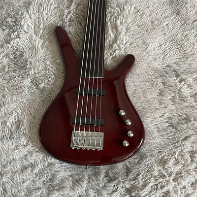 #ad Wine Red Warwick Electric Bass 6String Solid Body Rosewood Fretboard Maple Neck $325.80