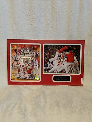 #ad #ad St. Louis Cardinals World Series 2011 MLB Photo Collage w Name Plate 12x20 J8 $9.99