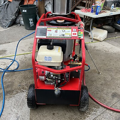#ad Magnum 4000 gold series cold and hot pressure washer $3200.00