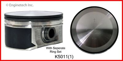 #ad Single Piston amp; Ring Kit for Chrysler 5.7L Hemi Enginetech K5011 Size = STD $48.78