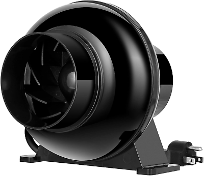 #ad VIVOSUN 4inch Inline Duct Ventilation Vent Blower Fan Hydroponic For Grow Tent $27.99