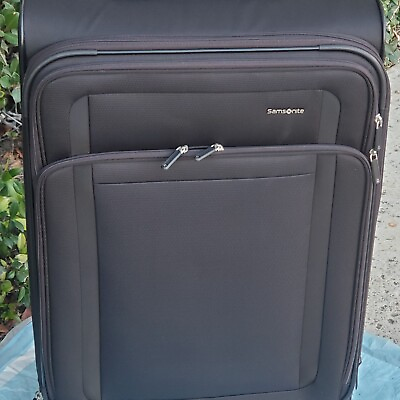 #ad #ad Samsonite Renew 30quot; Softside Suitcase Black used $67.00