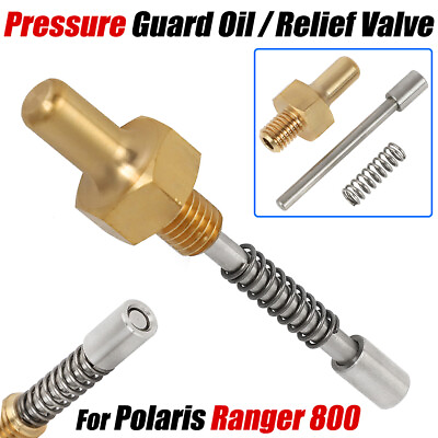 #ad For Polaris Ranger Razor ATV 700 800 Pressure Guard Oil Pressure Relief Valve $13.99