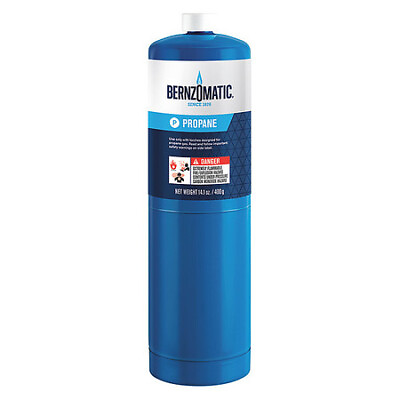 #ad Bernzomatic 333670 Fuel Cylinder Propane 14.1 Oz Cga 600 Rh $18.99