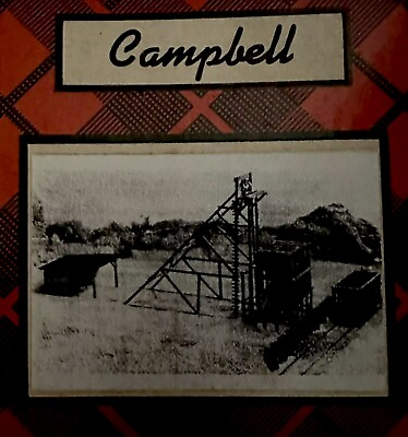 #ad Campbell Scale Models Mine Head Frame #452 Unassembled Craftsman kit  NIB $29.95
