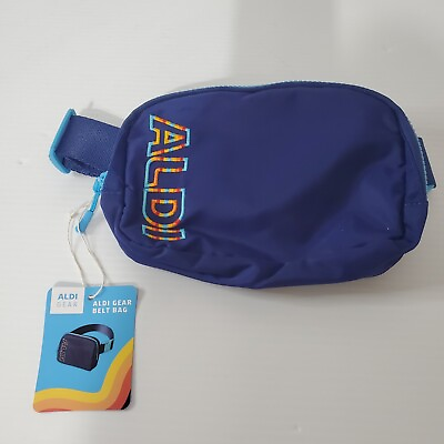#ad #ad ALDI Gear Navy Dark Blue Belt Bag Fanny Pack New Spring 2024 Collection Travel $22.99