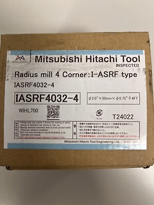 #ad #ad 2 Inch Hitachi High Feed IASRF4032 4 Unused 4 New Inserts Loaded Moldino $79.99