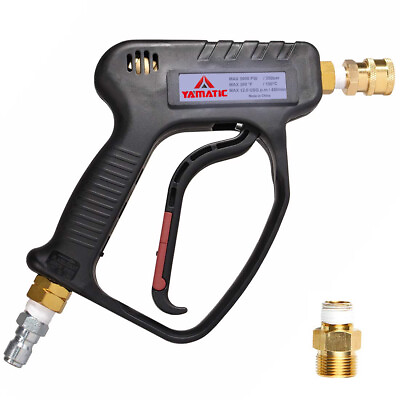 #ad YAMATIC High Pressure Washer Trigger Gun5000 PSI 12 GPM 3 8quot; Quick Connector $48.99