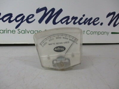 #ad Vintage Hatteras Marine Pressure Gauge $95.00