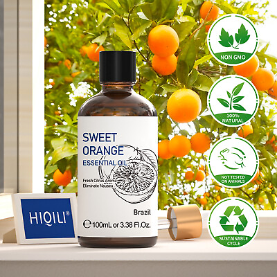 #ad Sweet Orange Essential Oil 100% Pure Natural Therapeutic Grade Skin Aromatherapy $7.99