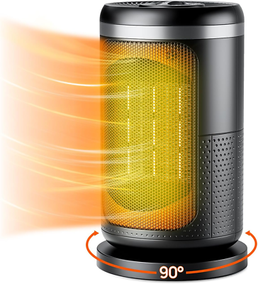 #ad Space Heaters for Indoor Use 1500W 750W Portable Heater with 90°Oscillation Saf $24.99