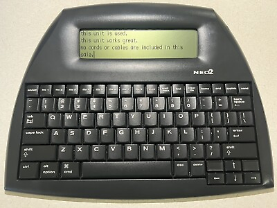 #ad AlphaSmart Neo2 Laptop Word Processor Portable Notebook Pad $89.97