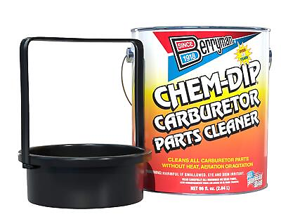 #ad Berryman 0996 Chem Dip Carburetor and Parts Cleaner 96 oz. w Basket $62.22