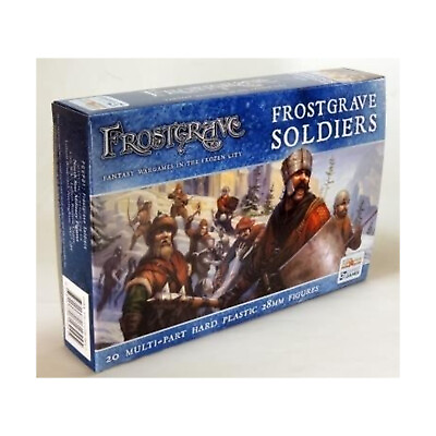 #ad North Star Frostgrave Mini Frostgrave Soldiers EX $30.00