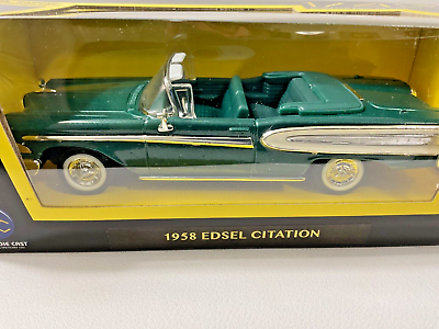 #ad #ad Lucky Diecast 94222 Road Signature 1958 Edsel Citation Conv. 1:43 MIB Dark Green $12.99