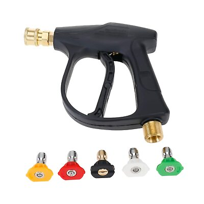 #ad 3000 PSI High Pressure Washer Gun Including 5 Pack of Spray Nozzle Tips M22 14 $20.72