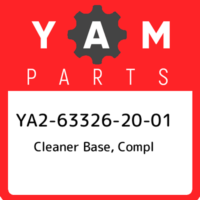 #ad YA2 63326 20 01 Yamaha Cleaner base compl YA2633262001 New Genuine OEM Part $95.90