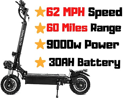 #ad OUTSTORM MAXX Pro Plus 3 OFF ROAD Electric Scooter 62MPH Speed 60 Miles Range $2497.98