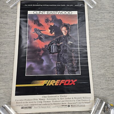 #ad Firefox 1982 Original 1 Sheet Movie Poster Clint Eastwood 27quot; x 41quot; $26.99