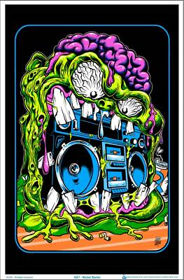 #ad #ad Master Blaster by Dirty Donny Blacklight Poster 23quot; x 35quot; $14.49