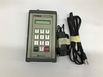 #ad Cable Scanner Black Box $25.00
