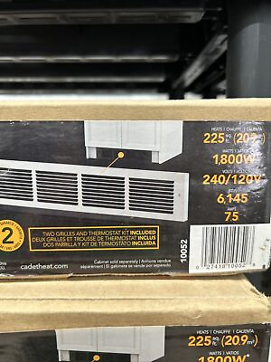#ad Cadet Under Cabinet Fan Forced Electric Heater With Thermostat UCH183T $112.95