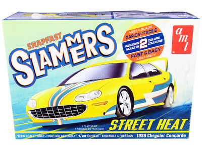 #ad Skill 1 Snap Model Kit 1998 Chrysler Concorde Street Heat Slammers 1 25 Scale Mo $35.00