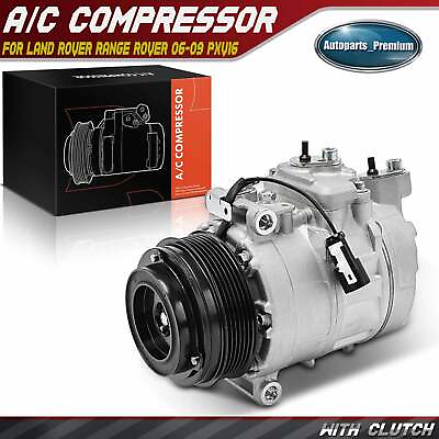 #ad A C Compressor with Clutch for Land Rover Range Rover 2006 2007 2008 2009 PXV16 $135.23