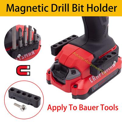 #ad TOP Magnetic Drill Bit Holder for Craftsman 20V black Tools w Screw $6.89