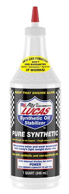 #ad Lucas 10130 Synthetic Oil Stabilizer 1 quantity $16.98