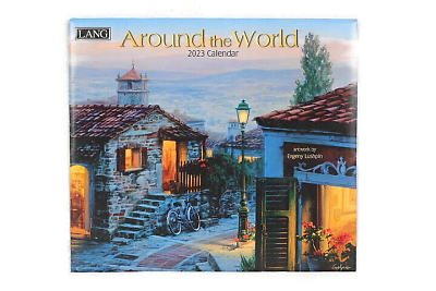 #ad Lang Around the World 2023 Wall Calendar Artwork by Evgeny Lushpin $21.99