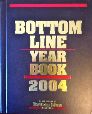 #ad Bottom Line Year Book 2004 Hardcover GOOD $21.94