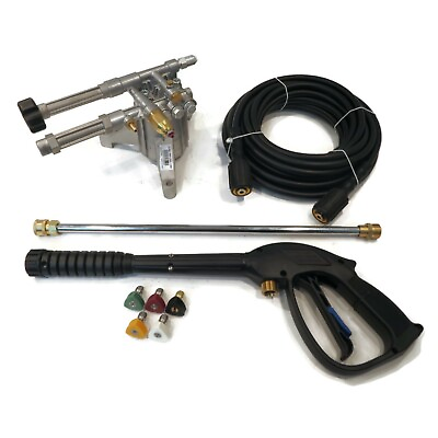 #ad Universal AR PRESSURE WASHER PUMP amp; SPRAY KIT 2400 psi 2.2 gpm fits MANY MODELS $199.99